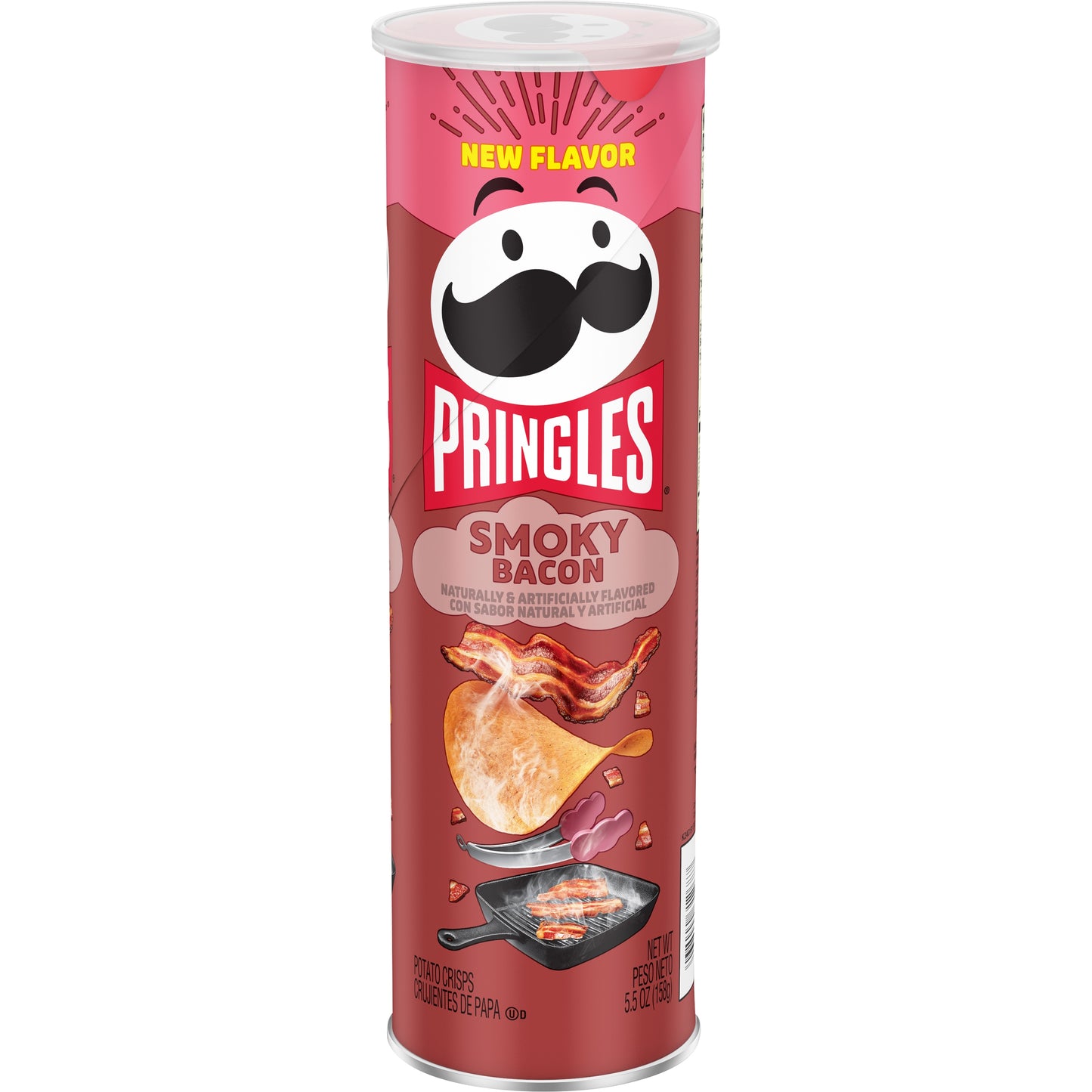 Pringles Smoky Bacon 162g
