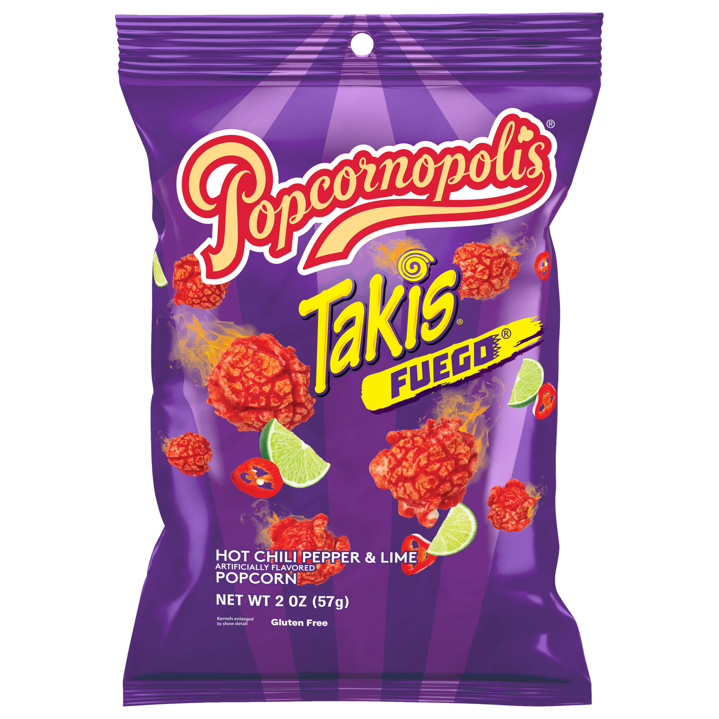 Takis Fuego Popcorn 56g * 5