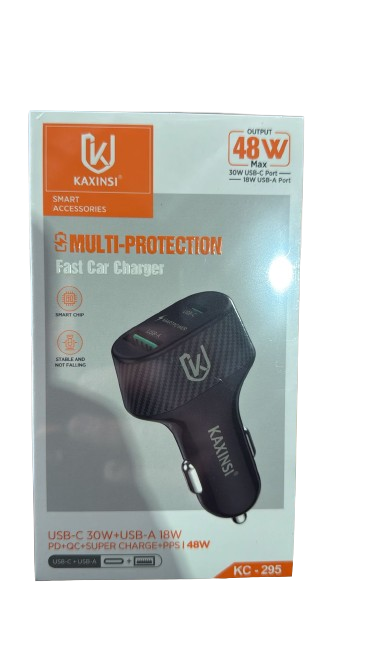KAXINSI KC295 Black Car Charger