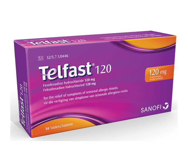 Telfast 120mg 10 Tablets * 6