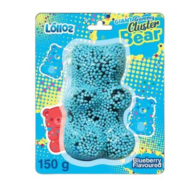 Lolloz Giant Gummy Cluster Bear 150g * 12