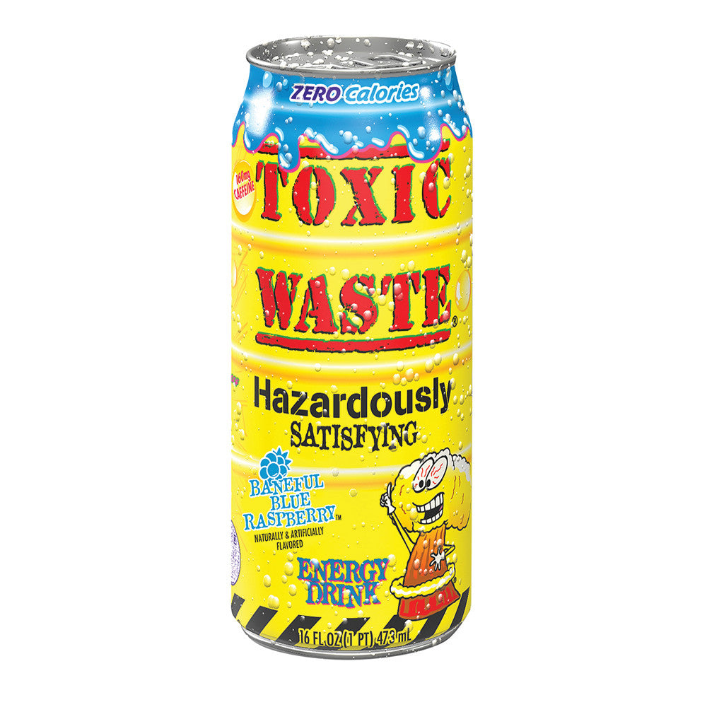 Toxic Waste Baneful Blue Rasp 473mL * 12
