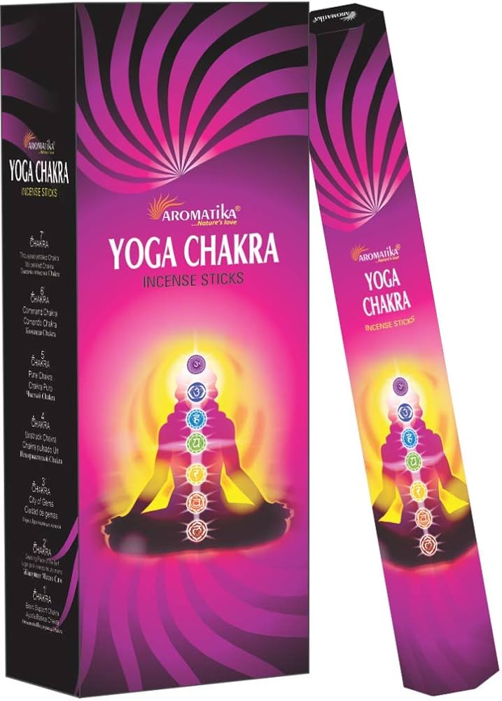 Aromatika Incense Stick Yoga Chakra 20Stk*6