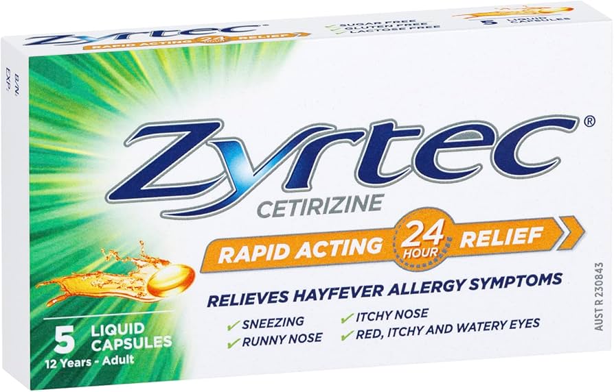 Zyrtec 5 Liquid Capsule * 6