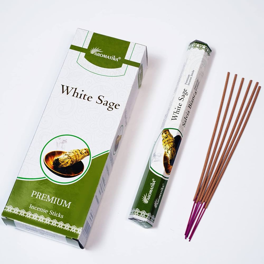 Aromatika Incense Stick White Sage 20Stk*6