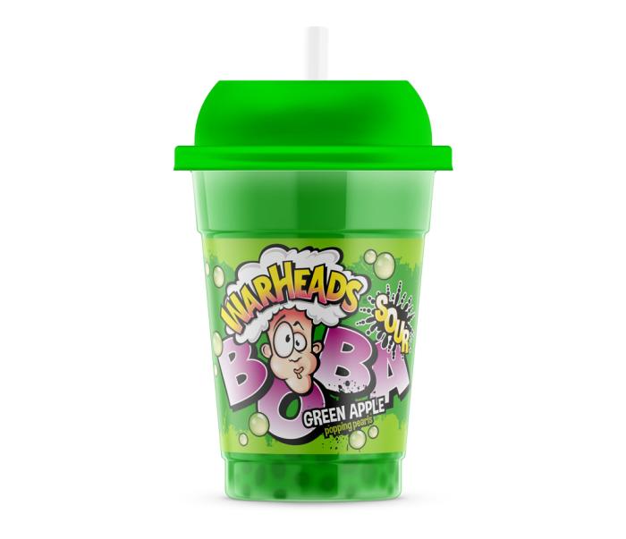 Warheads Boba Sour Green Apple 400ml * 28