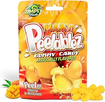Big Bang Peelable Candy Mango 100g * 24