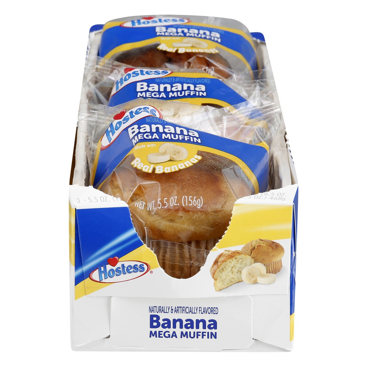 Hostess Banana Mega Muffin 141g * 3