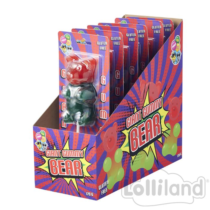 Juicy Jelly Giant Gummy Bear 170g * 6