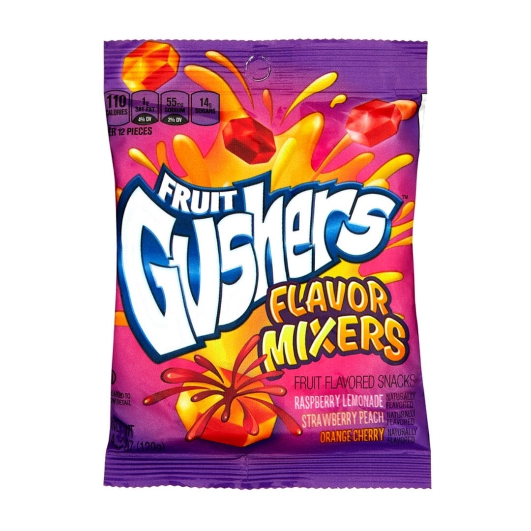 Fruit Gushers Flavor Mixers 120g * 8