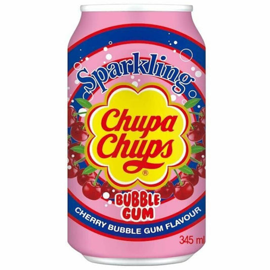 Chupa Chups Cherry Bubble Gum 345ml * 24