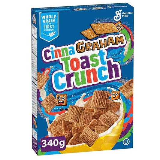 Cinnagraham Toast Crunch Cereal 340g