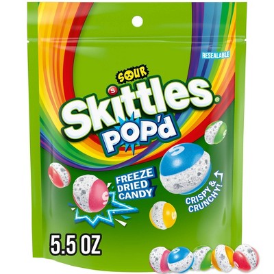 Skittles Pop'D Sour Pouch 162g * 8