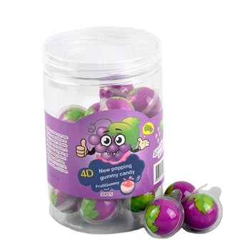 Big Bang Jam Filled Gummy Grape 50