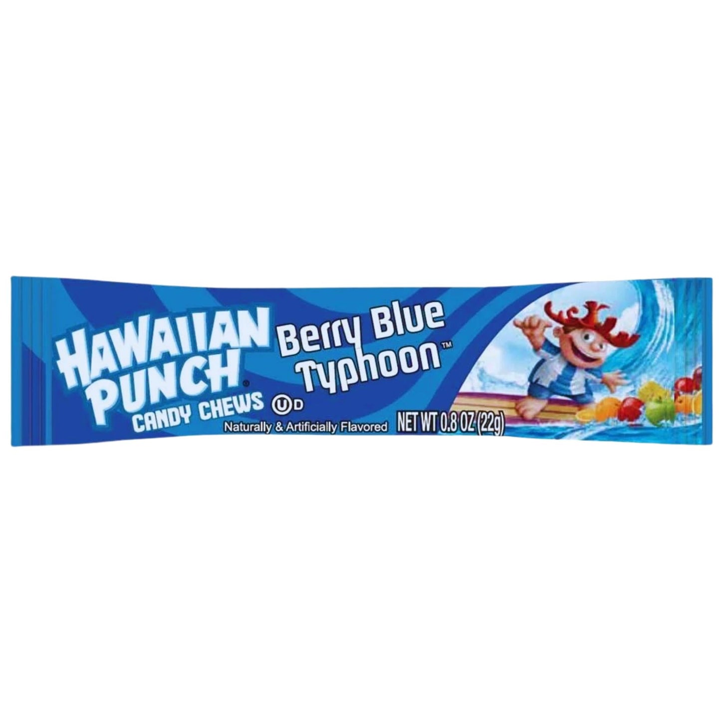 Hawaiian Punch Chews Blue Berry Typohoon 22g * 36