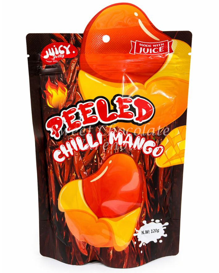 Juicy Jelly Peeled Gummy Chilli Mango 120g * 12
