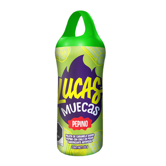 Lucas Muecas Cucumber Lollipop 25g * 10
