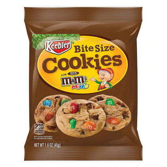 M&Ms Bite Size Cookies 45g * 30