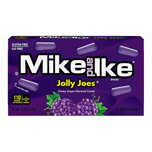 Mike and Ike Jolly Joes Grape 120g * 12