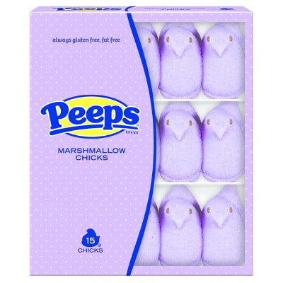 Peeps Lavender Marshmallow Chicks 5pc