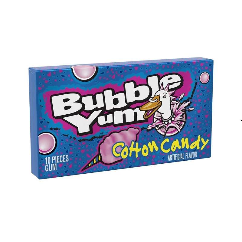 Bubble Yum Cotton Candy 80g * 12