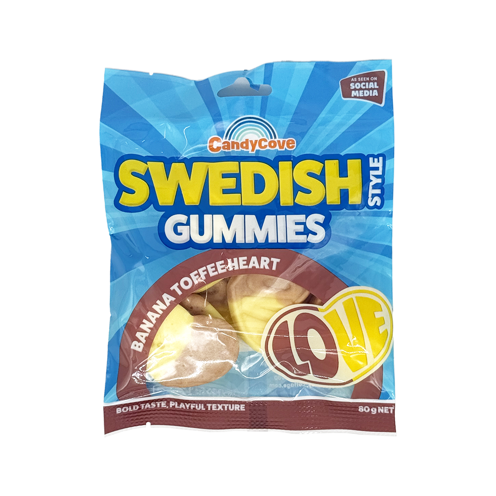 Candycove Banana Gummy 80g *18
