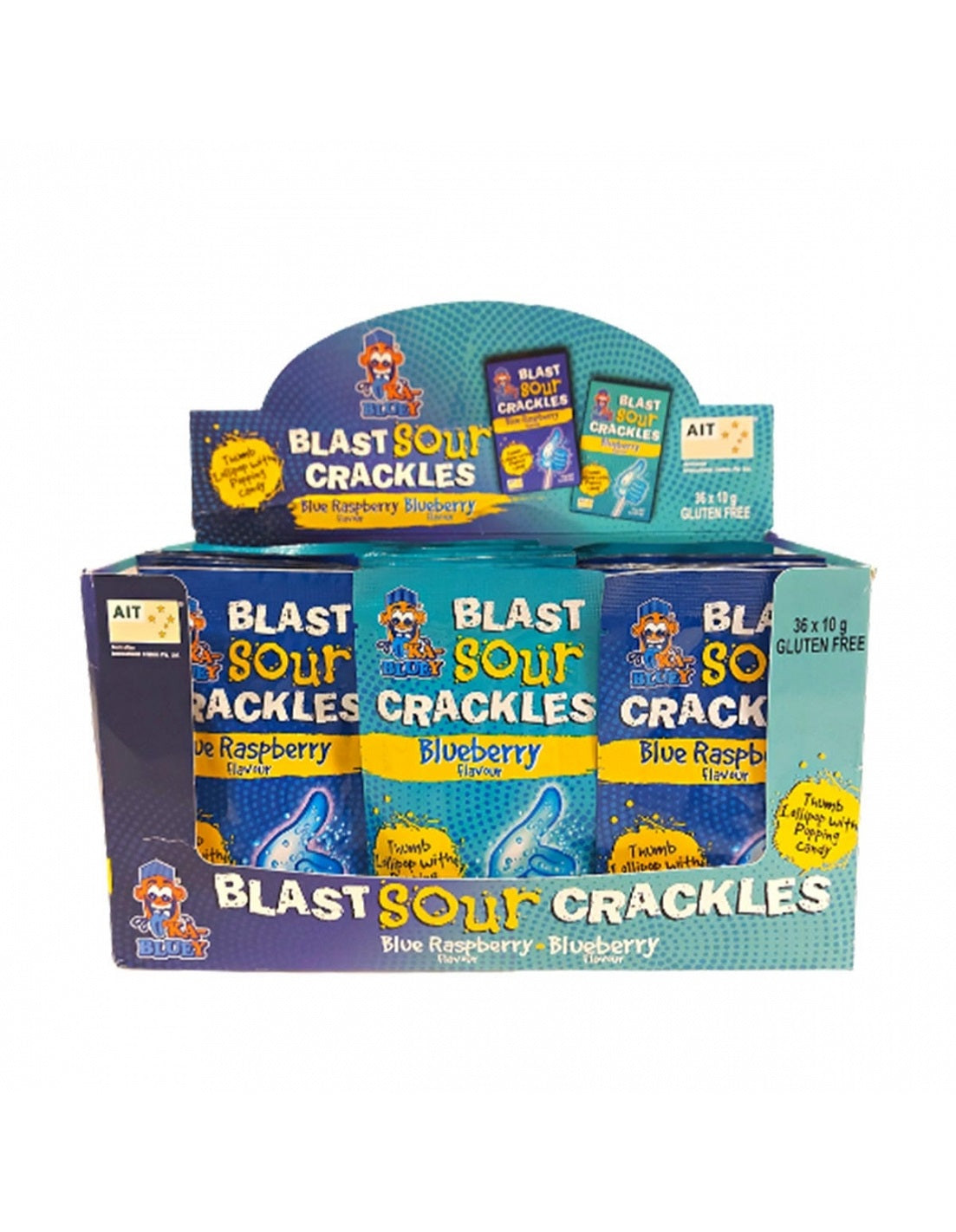 Ka-Bluey Blast Crackles 10g * 36