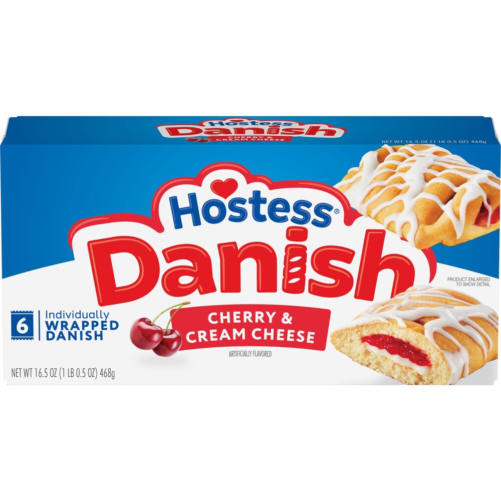 Hostess Danish Cherry 468g