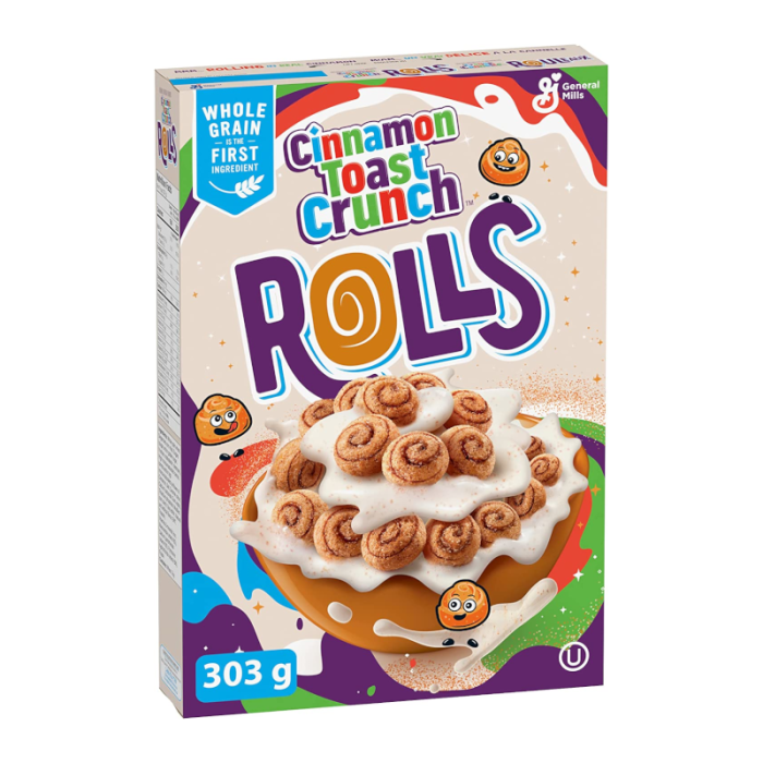 Cinnamon Toast Crunch Rolls Cereal 303g