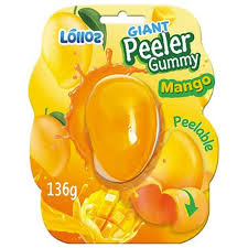 Lolloz Giant Peeler Gummy Mango 136g * 12