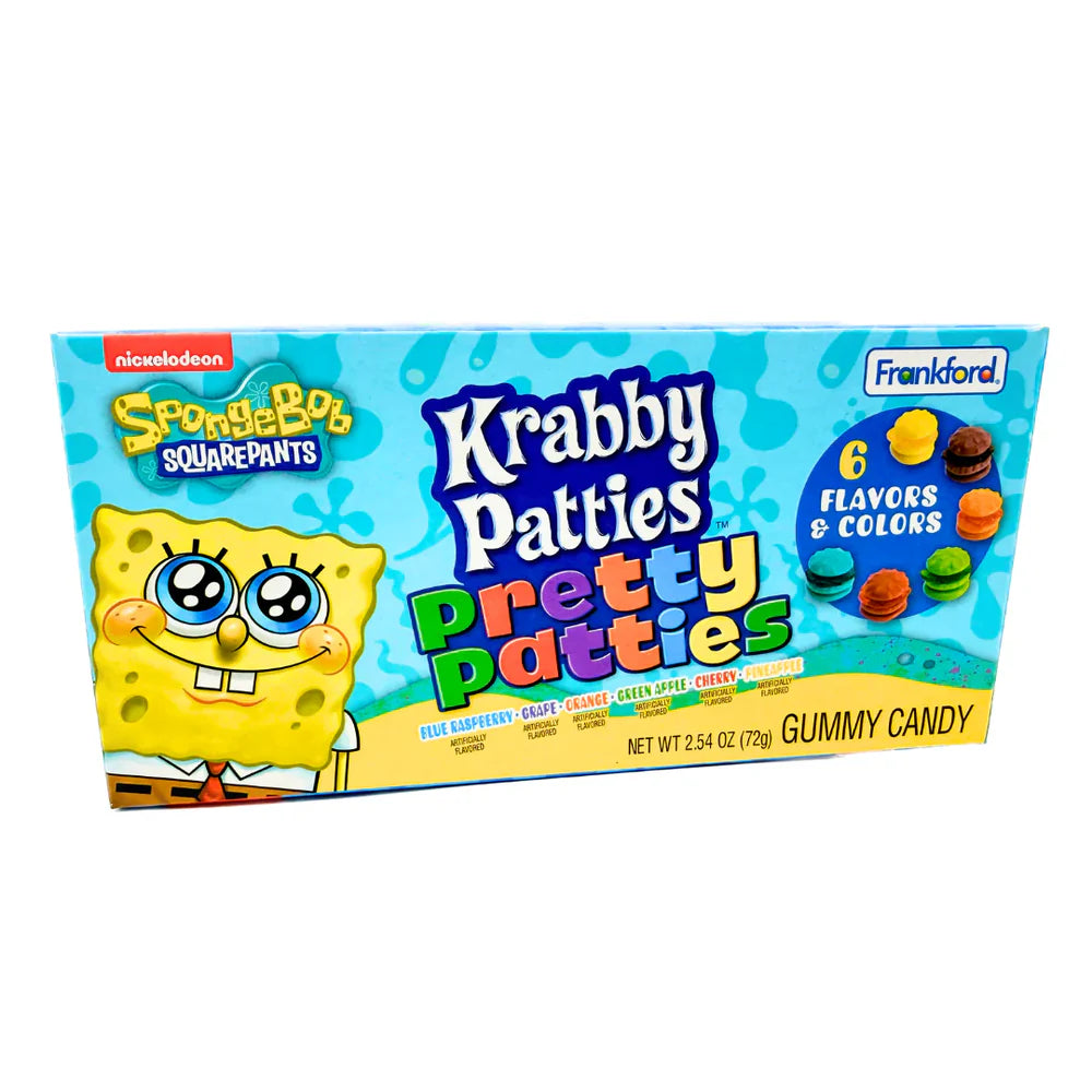 Sponge Bob Krabby Patties Pretty Patties 72g * 12