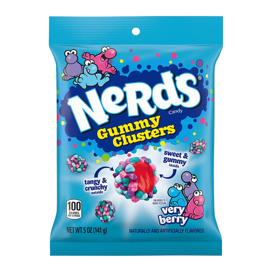 Nerds Gummy Clusters Very Berry 141g * 12