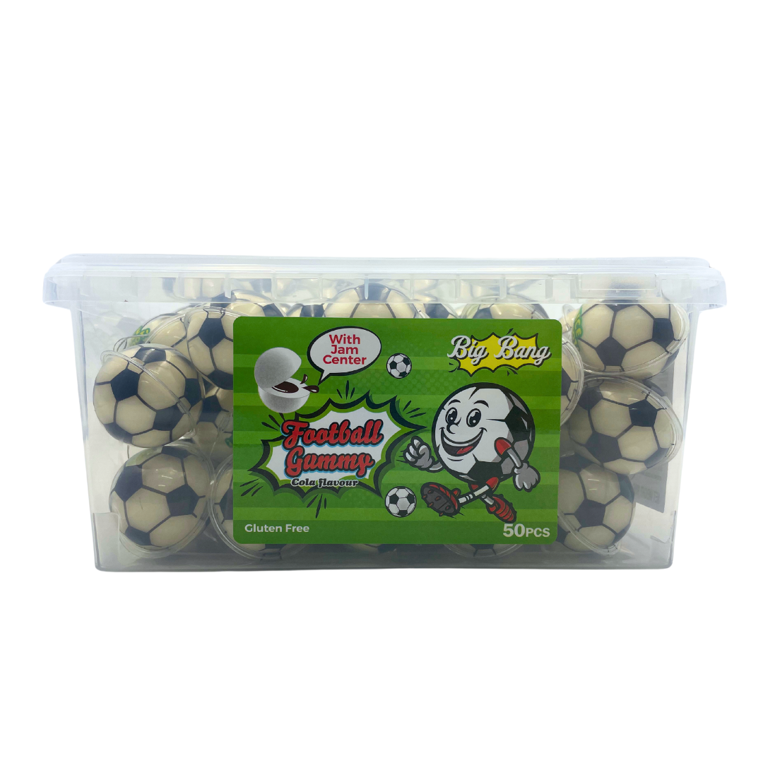 Big Bang Jam Filled Gummy Soccer Football 50