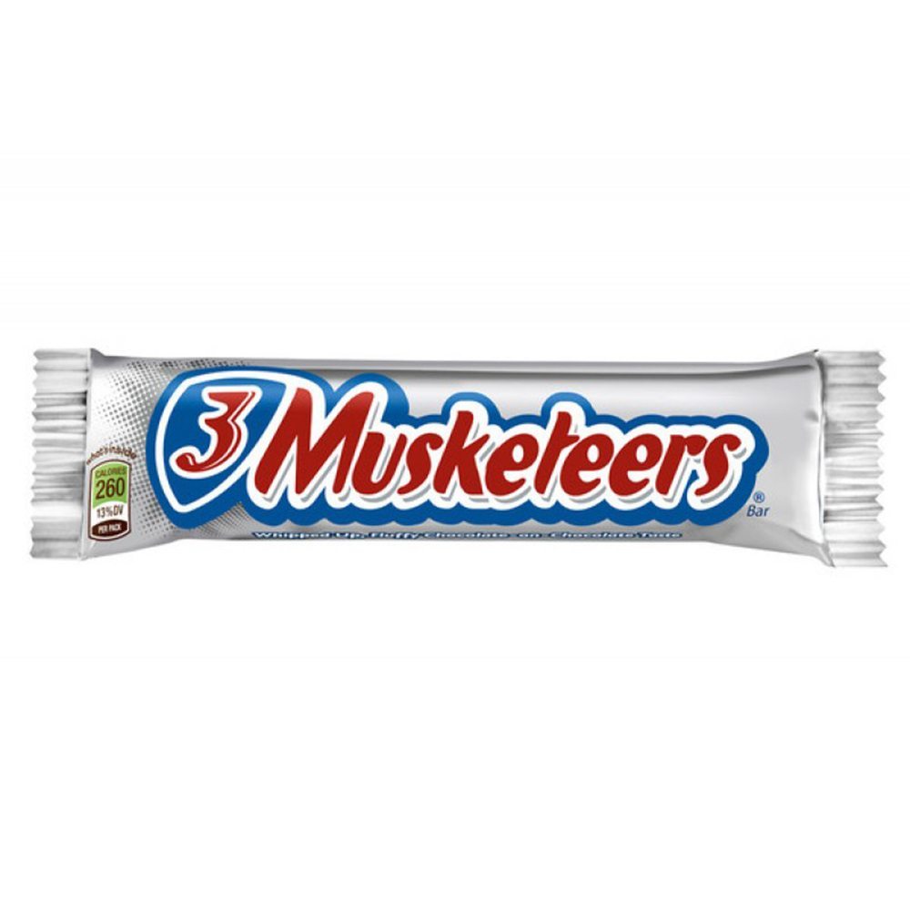 3 Musketeers Bar 54g * 36