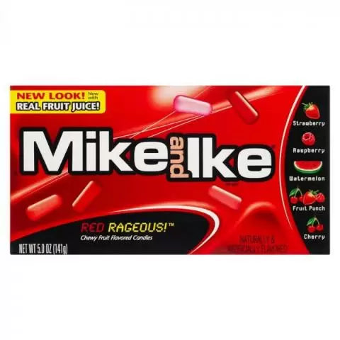 Mike and Ike Red Rageous 141g * 12