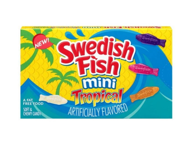 Swedish Fish Mini Tropical 99g * 12