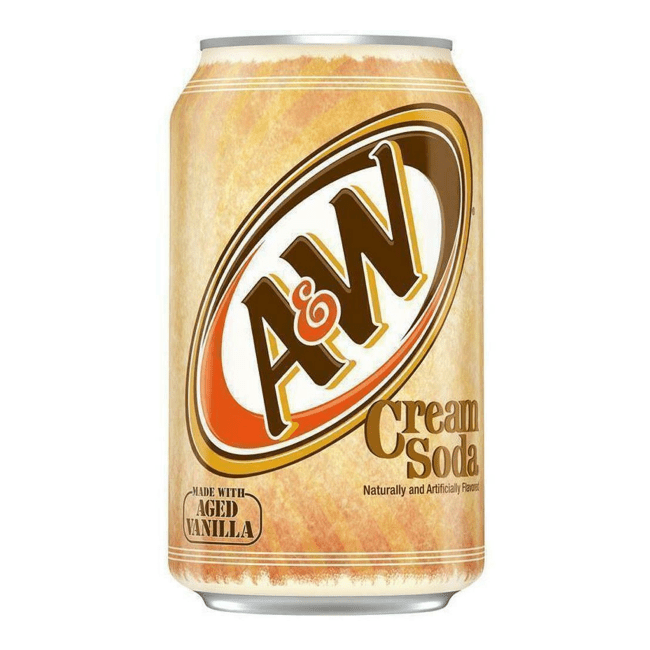A&W Cream Soda 355ml * 12