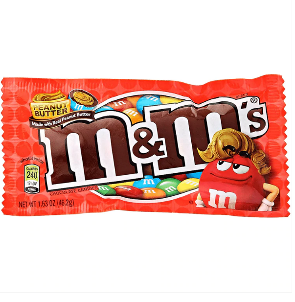 M&Ms Peanut Butter 46.2g * 24