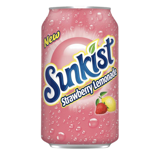 Sunkist Strawberry Lemonade 355ml * 12