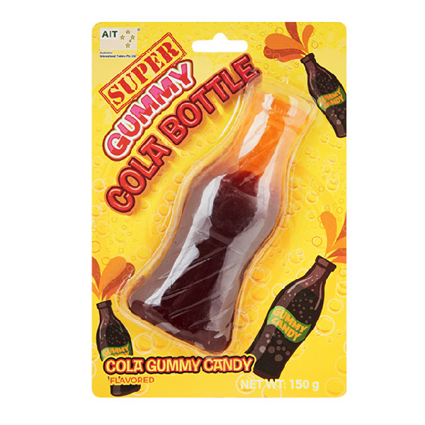 Super Gummy Cola Bottle 150g * 12