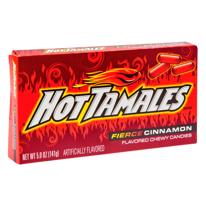Hot Tamales Fierce Cinnamon Candy 120g * 12