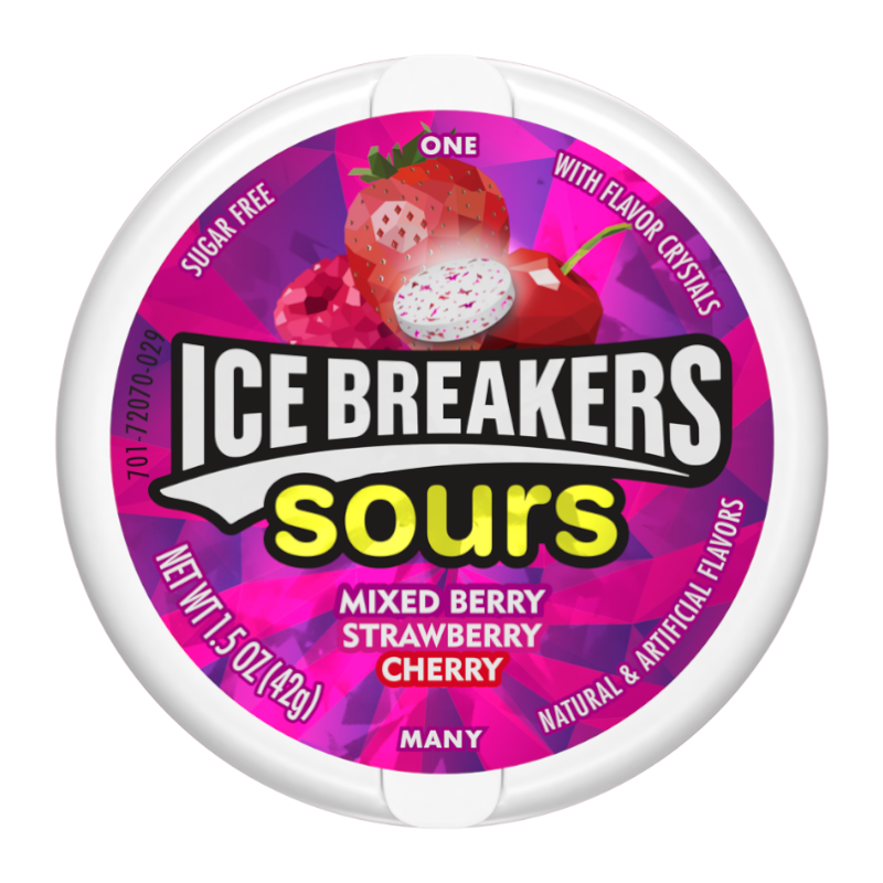 Ice Breakers Sours Berry 42g * 8
