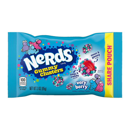 Nerds Gummy Clusters Very Berry 85g * 12