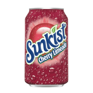 Sunkist Cherry Lemonade 355ml * 12