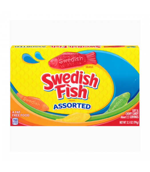 1 box swedish fish Swedish Fish Assorted 99g * 12 – American Confectionery Wholesale