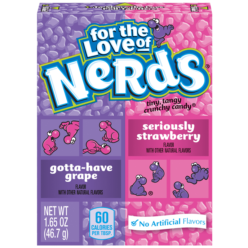 Wonka Nerds Grape Strawberry 46.7g * 36
