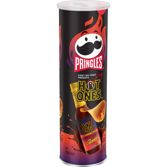 Pringles Los Calientes Barbacoa 158g