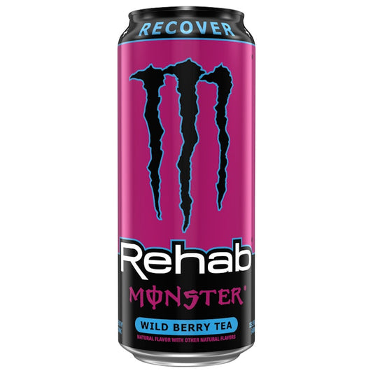 Monster Rehab Wild Berry Tea 473ml * 12