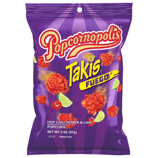 Takis Fuego Popcorn 56g * 5
