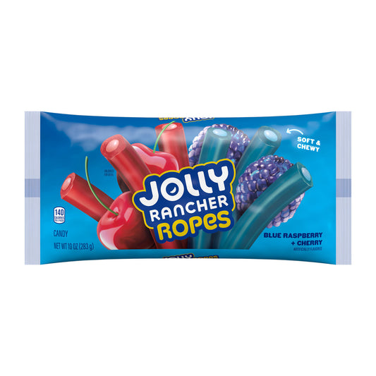 Jolly Rancher Ropes Blue Raspberry & Cherry 170g * 12